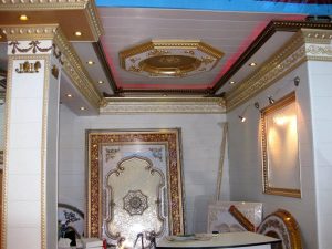 گلهای سقفی پلی استایرن