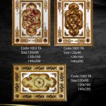 دور لوستر چهار گوش