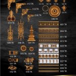 ابزار طلایی دور سقف